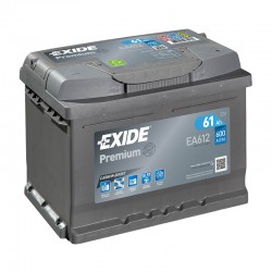 Exide Premium EA612 61Ah 600A