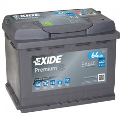 Exide Premium EA640 64Ah 640A