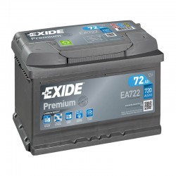 Exide Premium EA722 72Ah 720A