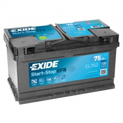 Exide Start&Stop EFB EL752...