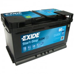 Exide Start-Stop AGM EK800...