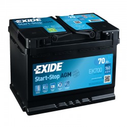 Exide Start-Stop AGM EK700...