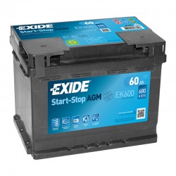 Exide Start-Stop AGM EK600...