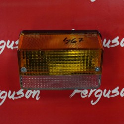 Lampa stop žuto bela